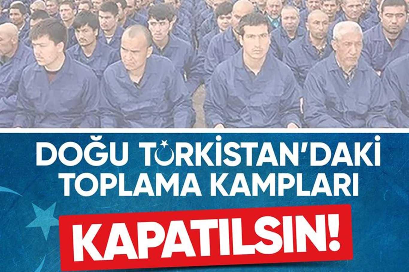 Doğu Türkistan için yapılacak basın açıklamasına davet